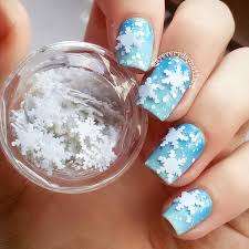 3 G SNOWFLAKES NAIL ART DECORATION