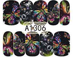 WATER TRANSFER NAIL ART STICKER