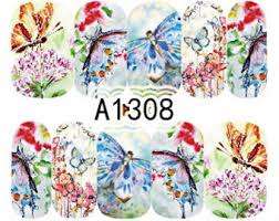 WATER TRANSFER NAIL ART STICKER