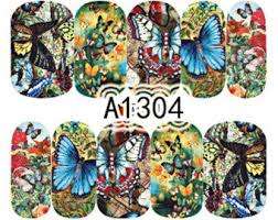 WATER TRANSFER NAIL ART STICKER