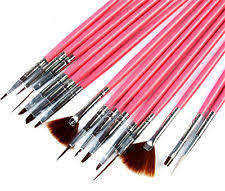 15 PC S MANICURE BRUSH SET