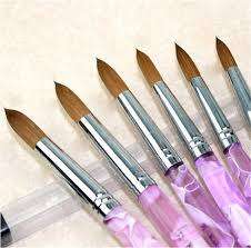 6 PC S ACRYLIC BRUSH SET