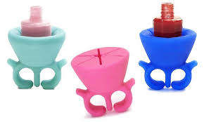 NAIL POLISH HOLDER MIX COLORS