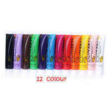 12 PC S ACRYLIC NAIL ART PAINT