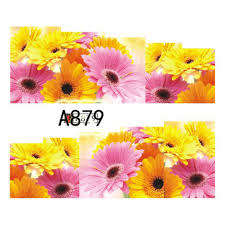 WATER TRANSFER NAIL ART STICKER