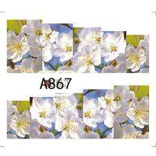 WATER TRANSFER NAIL ART STICKER