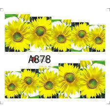 WATER TRANSFER NAIL ART STICKER