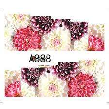 WATER TRANSFER NAIL ART STICKER