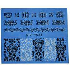 WATER TRANSFER NAIL ART STICKER