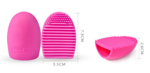 Makeup brush Cleaning silicone scrubbing Eggs