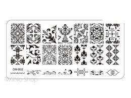 IMAGE STAMPING PLATE-12X6CM