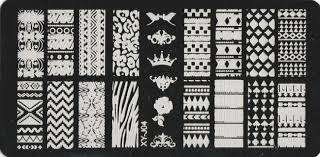 BORN PRETTY - IMAGE STAMPING PLATE-12X6CM