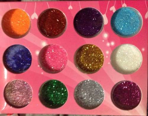 12 PC S FINE GLITTER