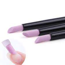 Stone Nail File Cuticle Clean Remover Manicure File Trimmer Nail Art Tools