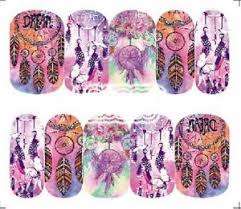 WATER TRANSFER NAIL ART STICKER