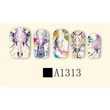 WATER TRANSFER NAIL ART STICKER