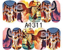WATER TRANSFER NAIL ART STICKER