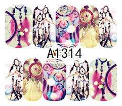 WATER TRANSFER NAIL ART STICKER