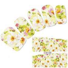 WATER TRANSFER NAIL ART STICKER