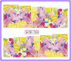 WATER TRANSFER NAIL ART STICKER