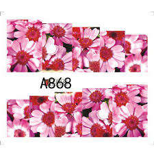 WATER TRANSFER NAIL ART STICKER