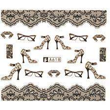 WATER TRANSFER NAIL ART STICKER