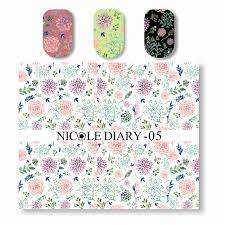 WATER TRANSFER NAIL ART STICKER
