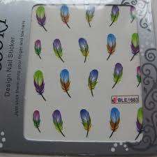 WATER TRANSFER NAIL ART STICKER