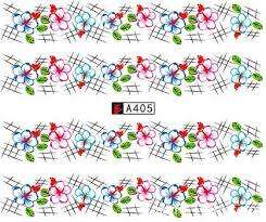 WATER TRANSFER NAIL ART STICKER