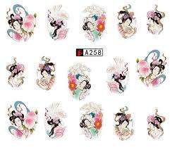 WATER TRANSFER NAIL ART STICKER