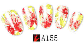WATER TRANSFER NAIL ART STICKER