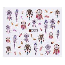 WATER TRANSFER NAIL ART STICKER