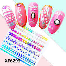 WATER TRANSFER NAIL ART STICKER