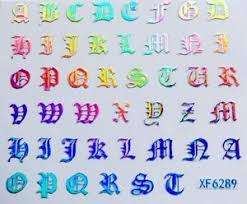 WATER TRANSFER NAIL ART STICKER