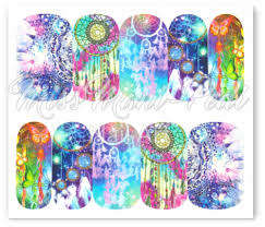 WATER TRANSFER NAIL ART STICKER
