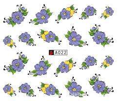 WATER TRANSFER NAIL ART STICKER