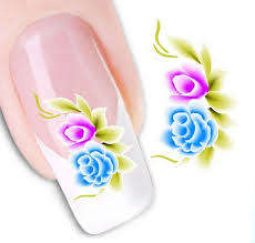 WATER TRANSFER NAIL ART STICKER