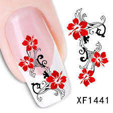 WATER TRANSFER NAIL ART STICKER