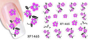 WATER TRANSFER NAIL ART STICKER