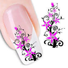 WATER TRANSFER NAIL ART STICKER