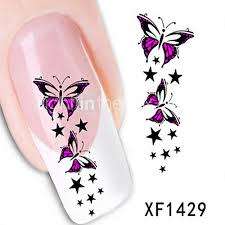 WATER TRANSFER NAIL ART STICKER