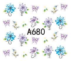 WATER TRANSFER NAIL ART STICKER
