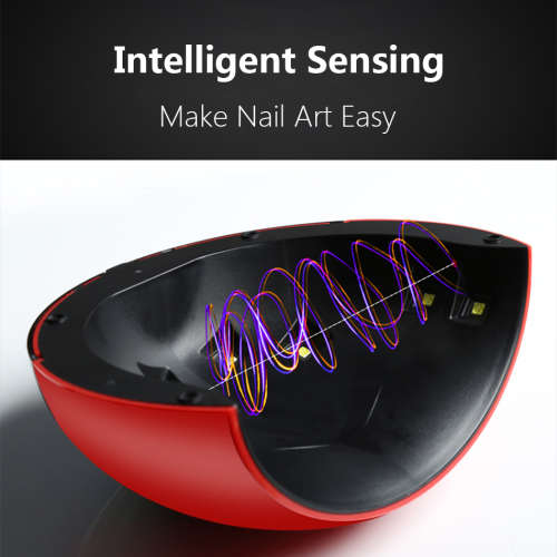24W LED UV Nail Gel Curing Lamp Light Nail Gel Polish Dryer Nail Art Machine
