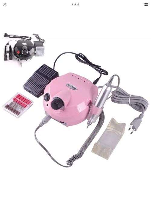 Professional Nail File Drill Kit Electric Manicure Pedicure Acrylic Machine