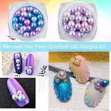 NAIL ART PEARL BEADS-PINK