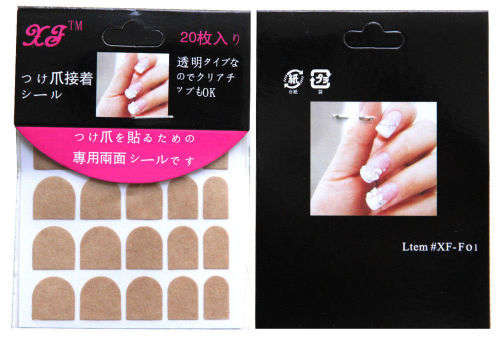 Double Side Adhesive Nail Tip Glue Sticker Nail Art Accessories