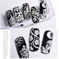 NAIL ART STICKERS  - WHITE