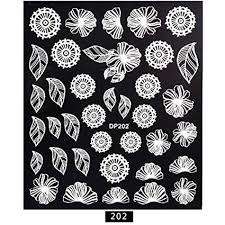 NAIL ART STICKERS  - WHITE