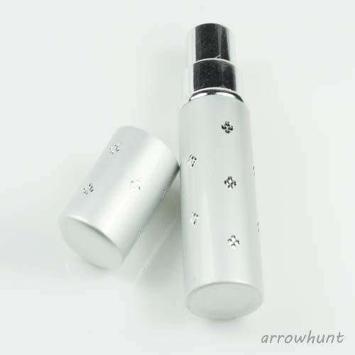 EMPTY PERFUME ATOMIZERS SILVER- 5 ML
