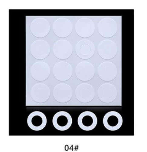 NAIL ART TIP GUIDE VINYL STICKER